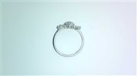 Ringe Sommer Dame in Weißgold Zirconia GIRASOLE ZIRC D N/C - GIRASOLE ZIRC D N/C